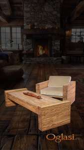 KLUB STO  GREDA  Rustik  60x120 cm